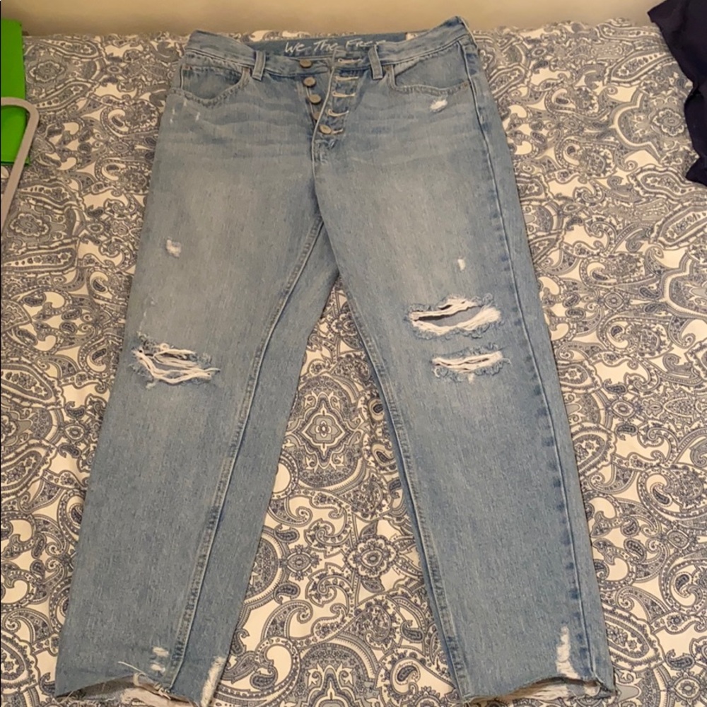 Free people mom jeans